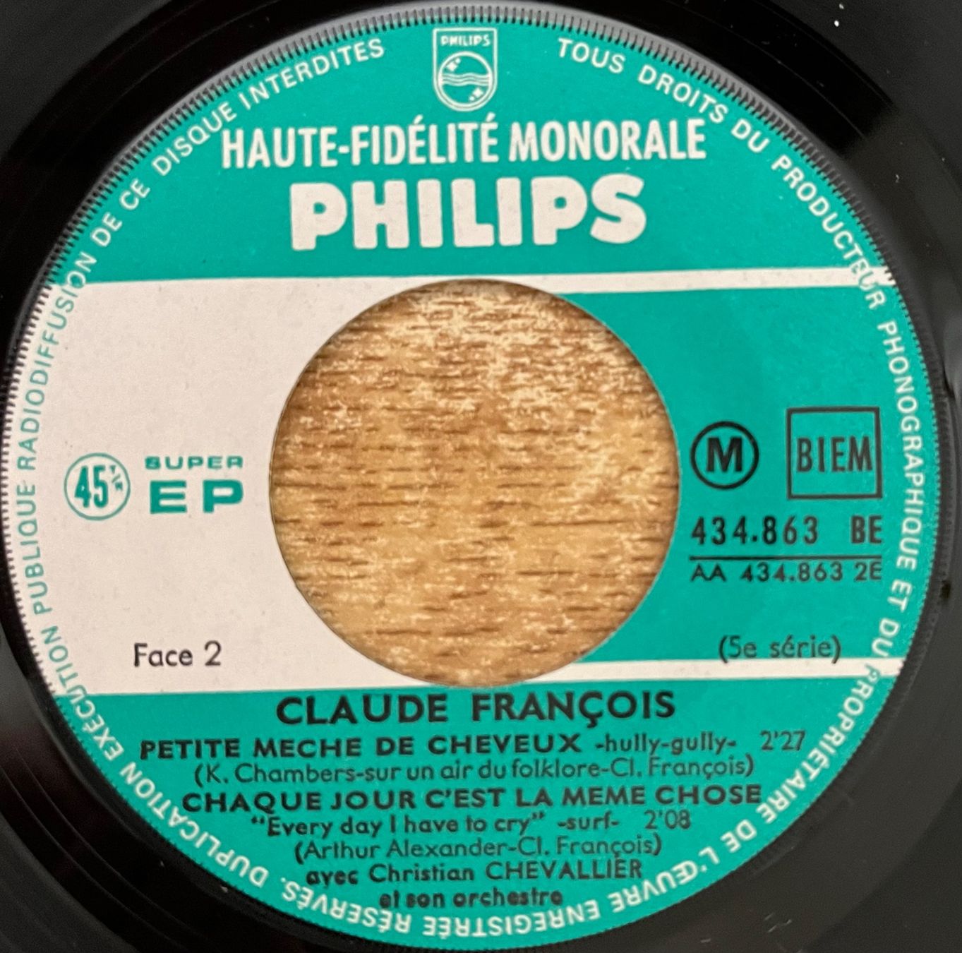 Dischi in vinile: CLAUDE FRANÇOIS - MAMAN CHÉRIE – Usato da Bussigny venduto da vinyl-pas-cher 3