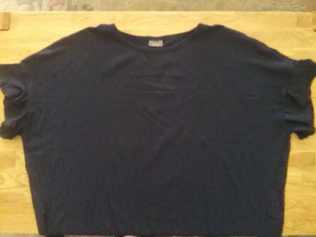 Fledermaus Shirt dunkelblau Gr. 50/52