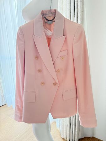 Stella McCartney Blazer, Doppelreiher, Gr. 36, rose, neuw.