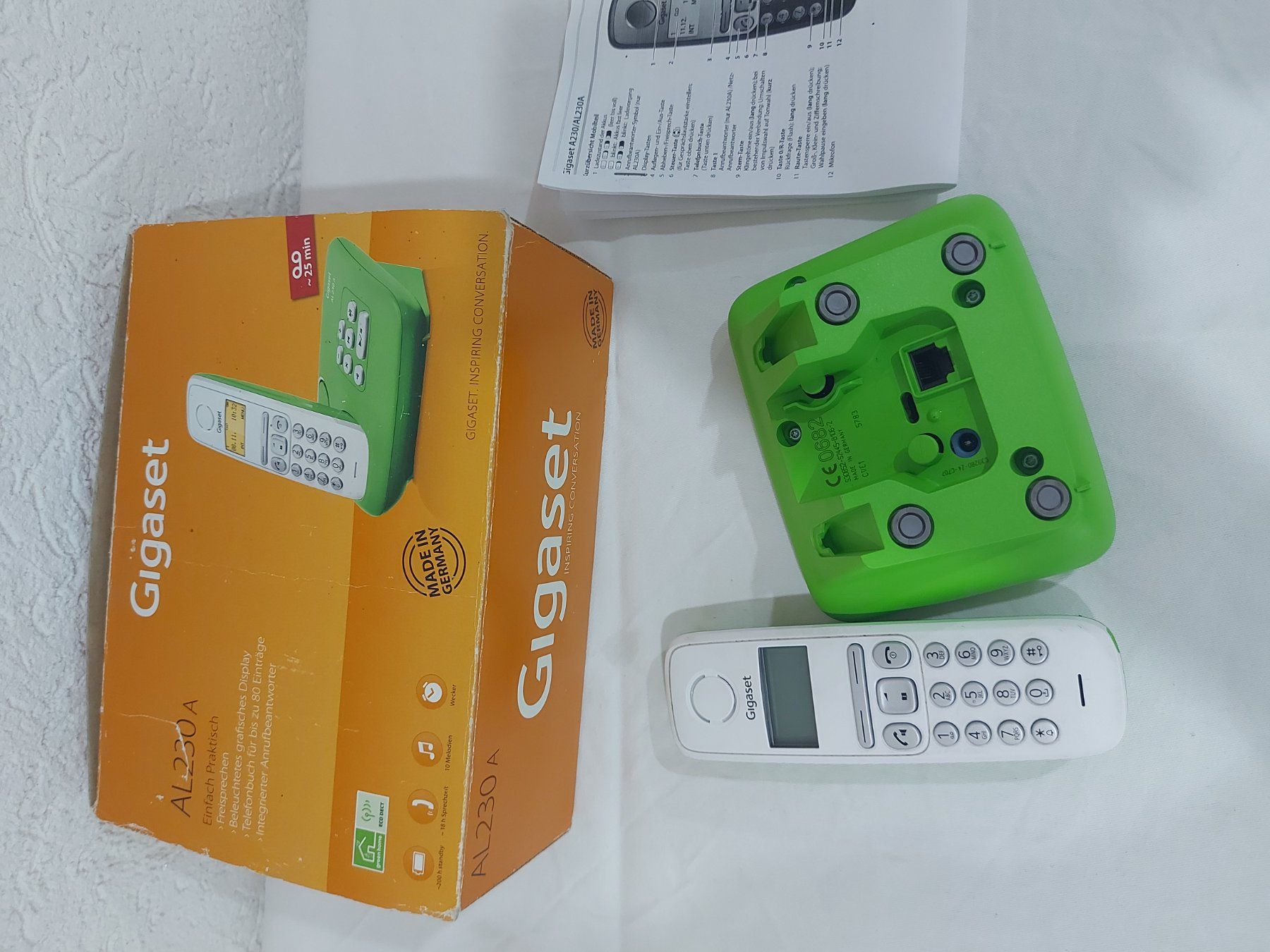 Gigaset Téléphones: Schnurlostelefons Gigaset AL230A – D'occasion à Rheinau par profitronic.shop 9