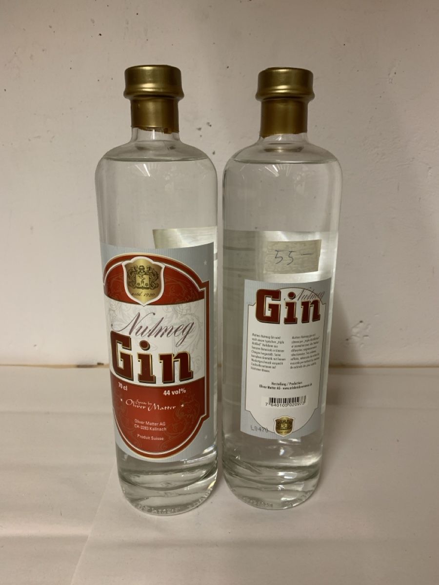 Bevande alcoliche: nutmeg gin von oliver matter – Nuovo e nell'imballaggio originale da Winterthur venduto da Arcade 1