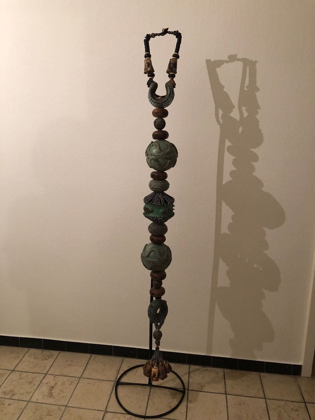 Sculture & Statue: afrikanischer Stammesschmuck – Usato da Ftan venduto da Titelseite