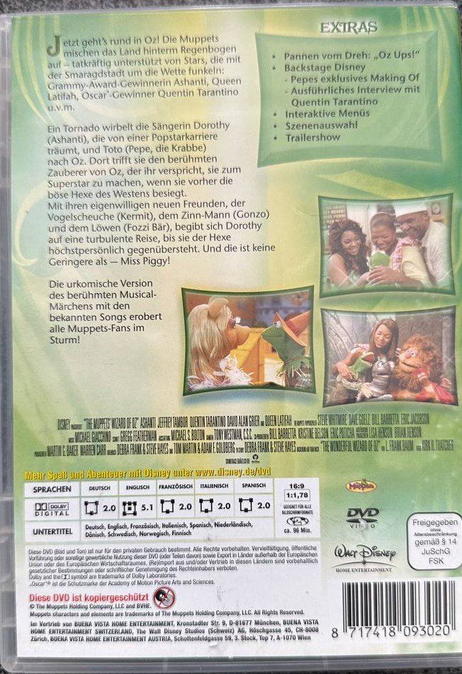Tutti i DVDs: Muppets - Die Schatzinsel & der Zauberer von Oz – Usato da Beringen venduto da Mantafisch1 3