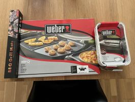Weber Grillplatte Q1000/100 Serie + Zubehör zu verkaufen