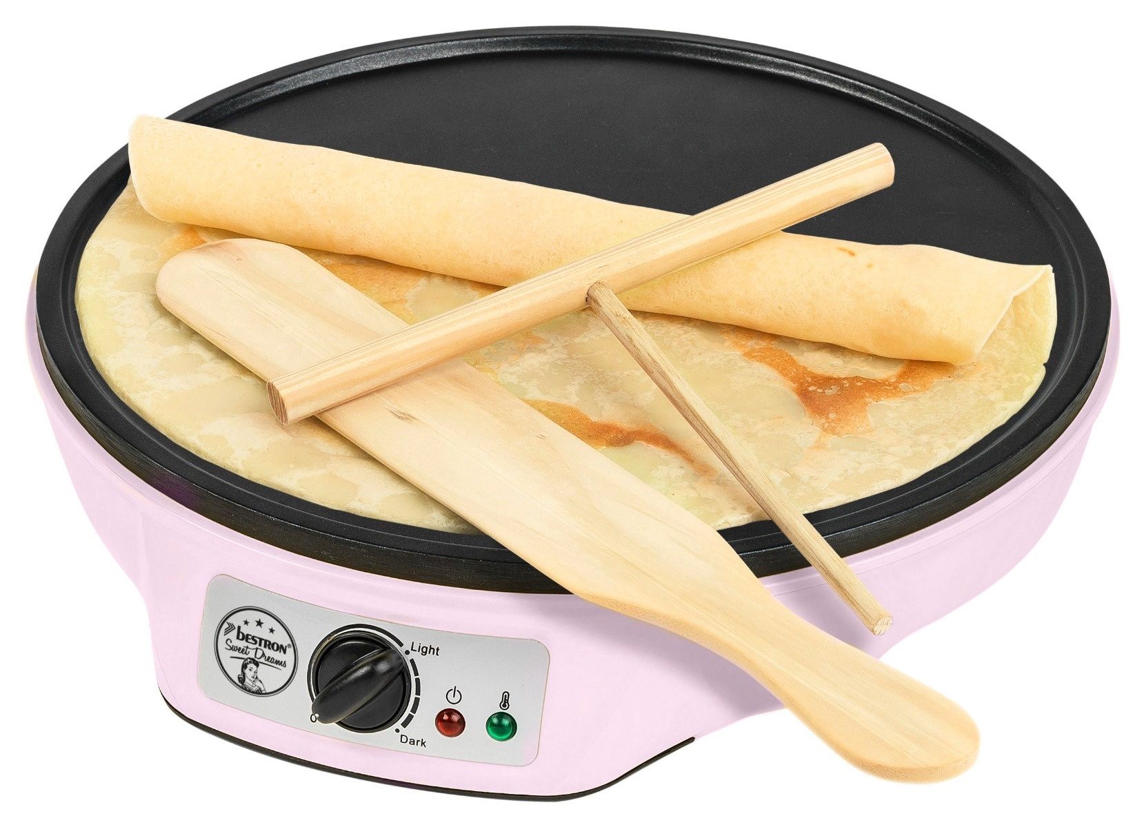 Küchengeräte: Crêpemaker, Crêpes-Maschine, Crepe maker, pink – Neu und originalverpackt aus Schaffhausen von Spezialist