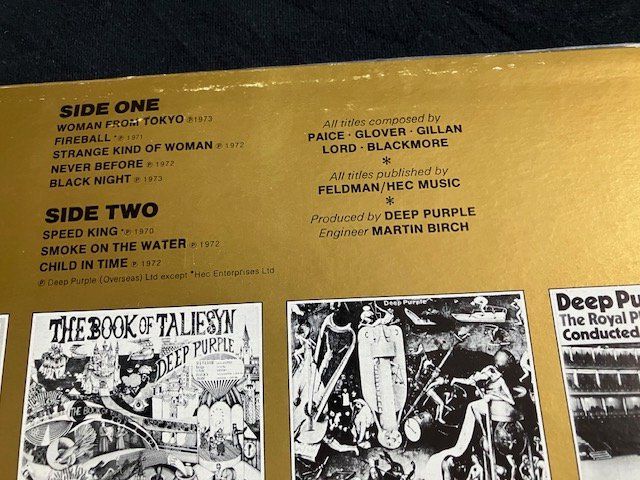 Dischi in vinile: Deep Purple – Usato da Aarwangen venduto da Jukebox3 3