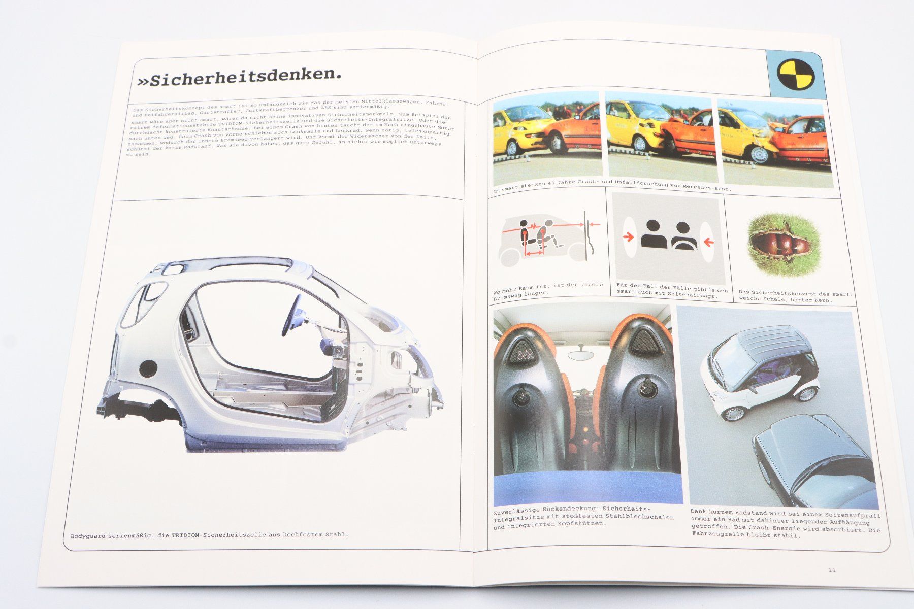 Documenti: Smart City Coupe 1998 Prospekt – Usato da Bühl b.Aarberg venduto da Collectorpassions 6