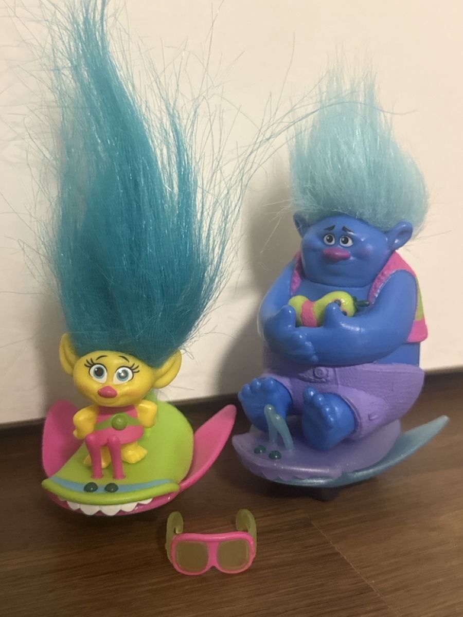 Giocattoli: Trolls Figuren Set Spielzeug – Usato da Fahrweid venduto da natagio