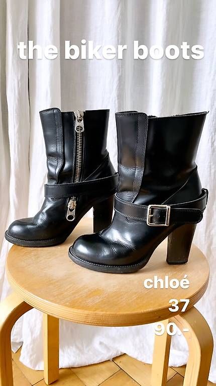 Scarpe da donna: Bikerboots Chloé 37 – Usato da Zürich venduto da Marti23