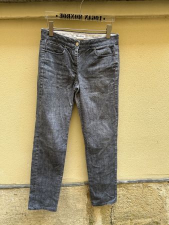 max mara print jeans