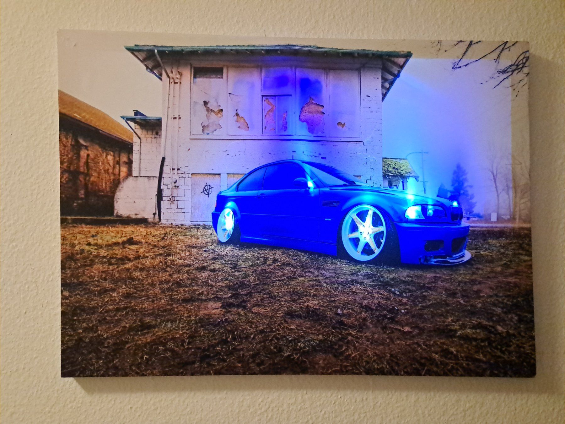 Foto & Immagini: BMW M3 e46 blau LED Kunstbild – Nuovo e nell'imballaggio originale da Kilchberg ZH venduto da ruedi34 6