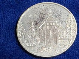 6. 1 Medaille 900 Silber, 15 g, Durchmesser 33 mm