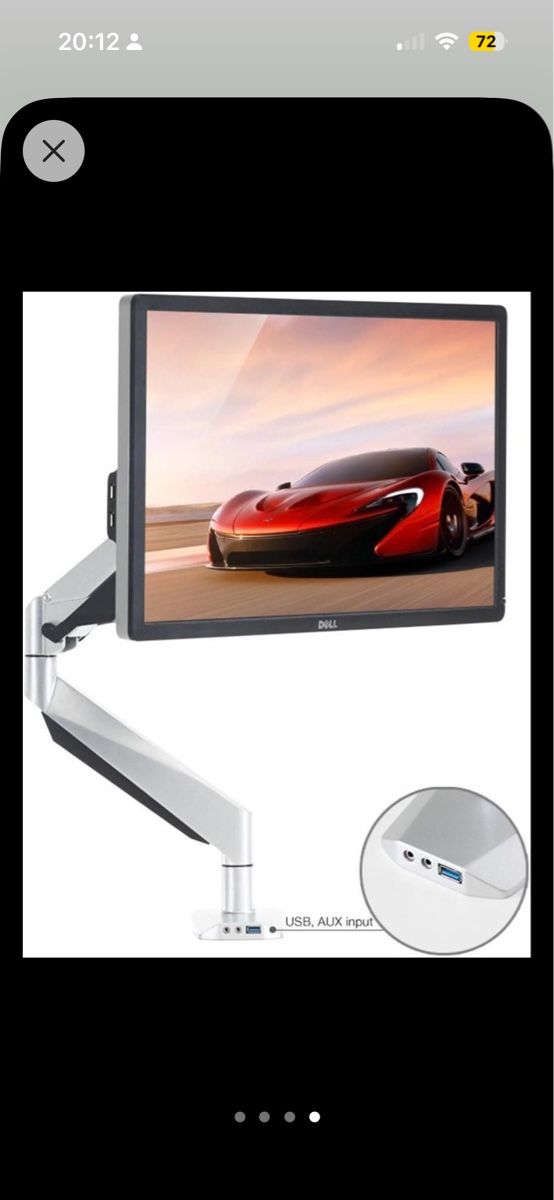 Staffa per monitor: Monitor-Halterung für 10"-27" LED – Usato da Zug venduto da sourbeef 2
