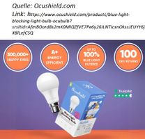 🌙💡  Glühbirne | Ocushield -  E27 -  Anti Blue Light 🌜 🧘