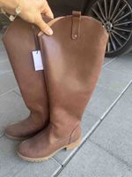 Damenstiefel braun kniehoch wie neu