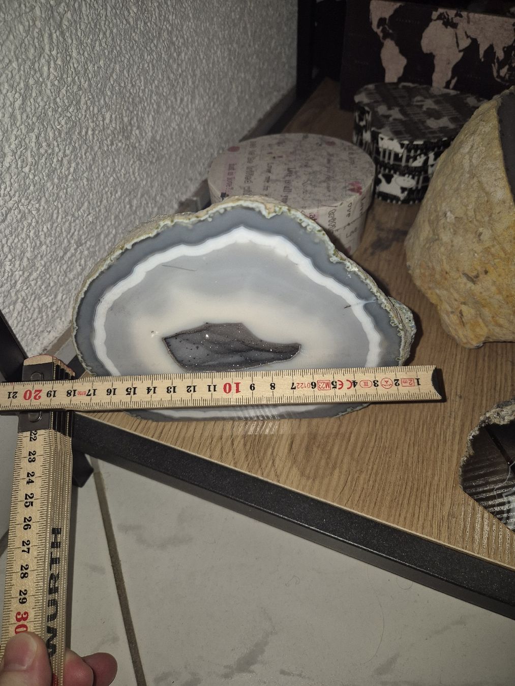 Pietre preziose: Schöne Achat Geode – Nuovo (secondo la descrizione) da Mels venduto da PatrickK89 1