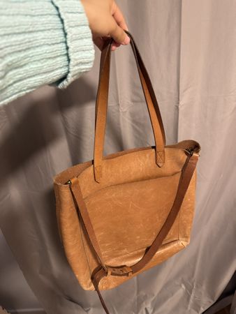 Madewell leather tote bag Ledertasche