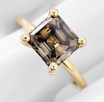 Natürlicher Diamantring 2.02ct, 14K Gelbgold