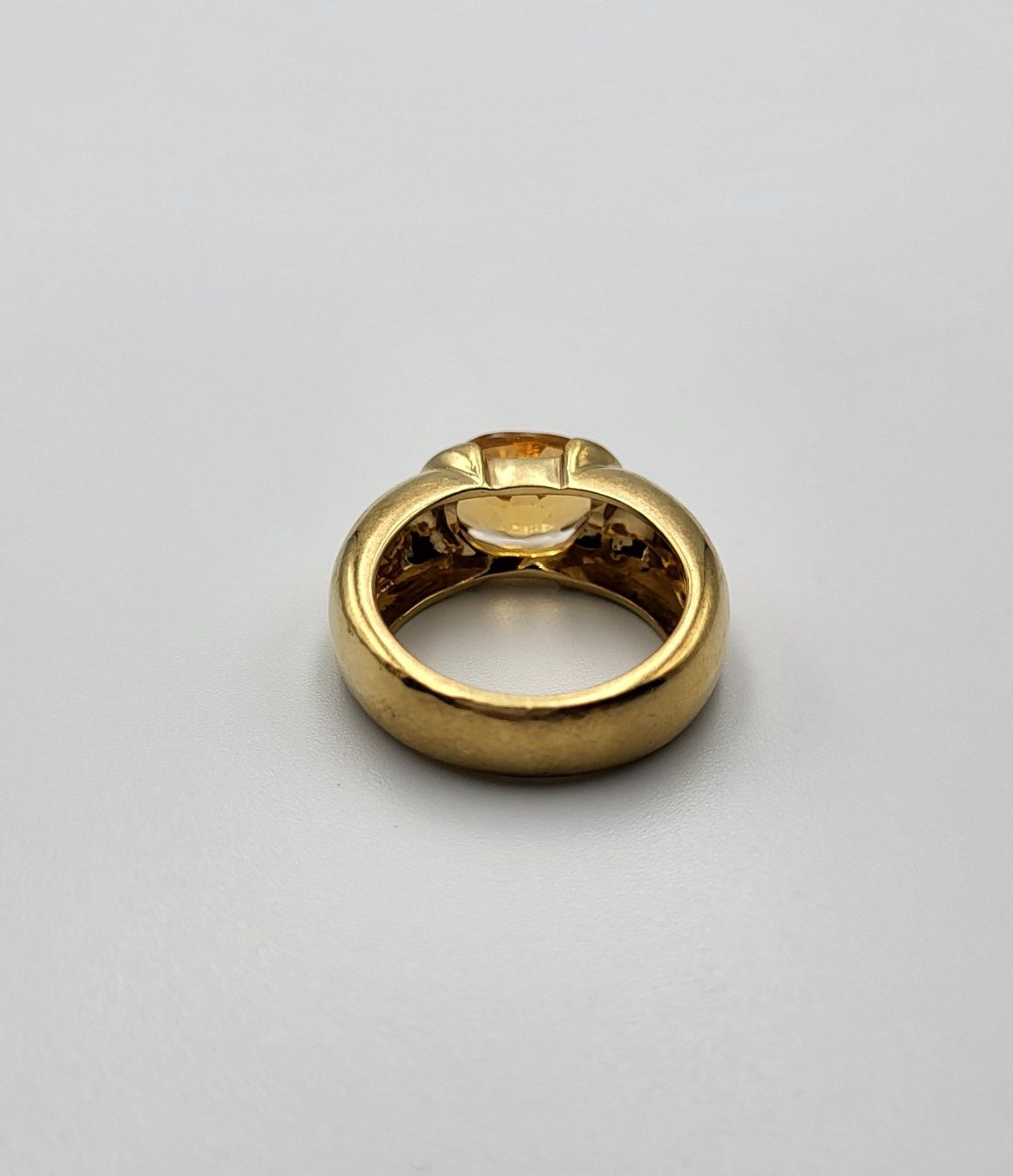 Anelli: 18 Karat 750 Gold Ring Mit Citrin – Usato da Wald ZH venduto da Aniade 7