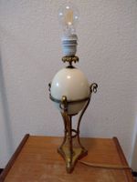antike Lampe verm Maison Charles Paris Strausseneilampe