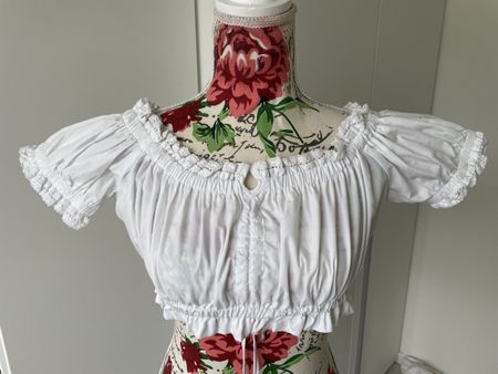 Dirndl Bluse FUCHS XXL ca. 42/44 Oktoberfest