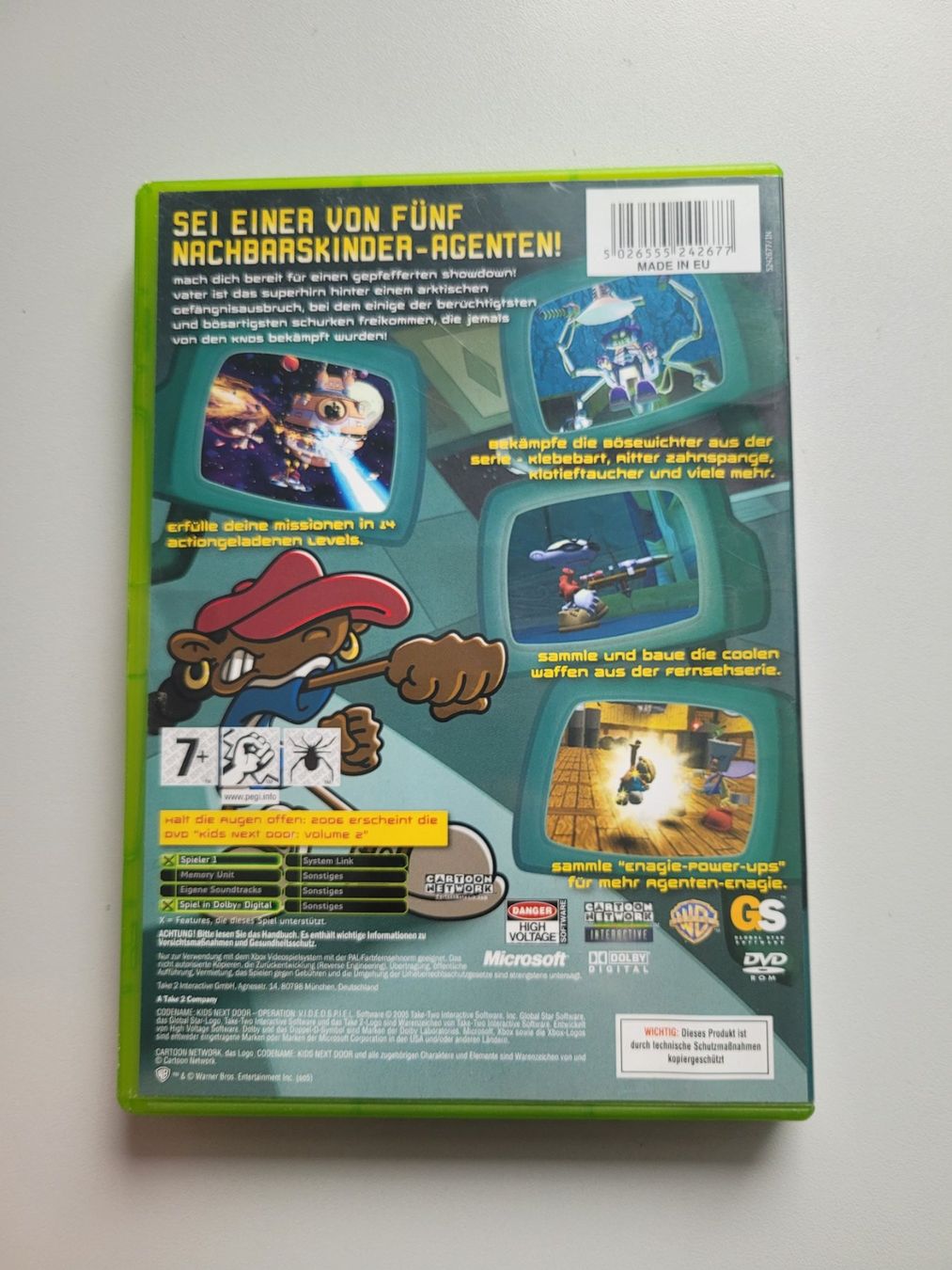 Giochi: KND Operation: Videospiel (XBox Classic) – Usato da Uezwil venduto da -Retrogames- 1