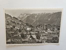 Carte postale ancienne Salvan et Dent de Morcles bon état