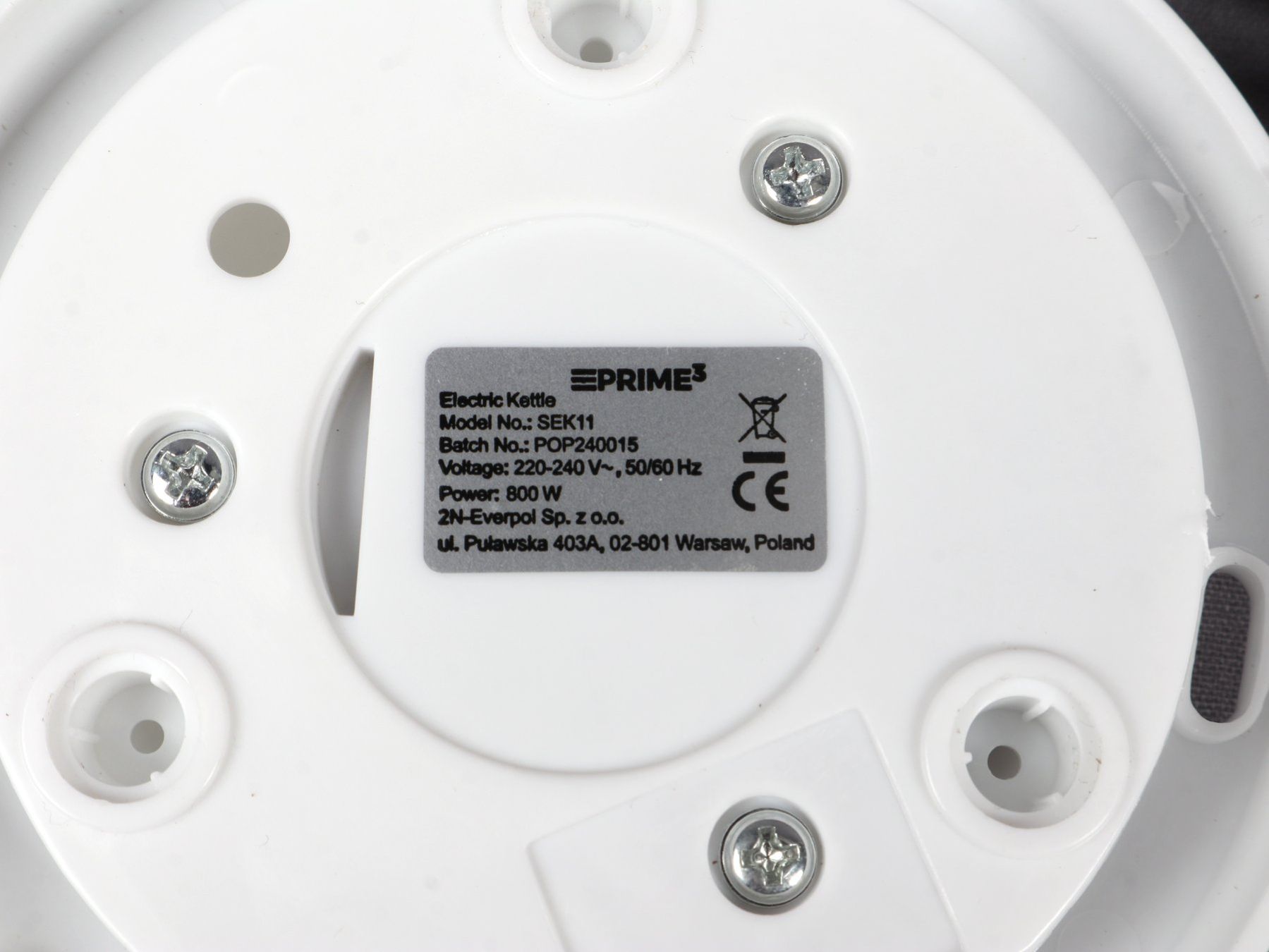 Bollitori: PRIME3 elektrischer Wasserkocher – Nuovo (secondo la descrizione) da Steinen venduto da Restwert_Steinen 2