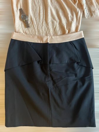 Jupe crayon noire Claudie Pierlot T40 chic