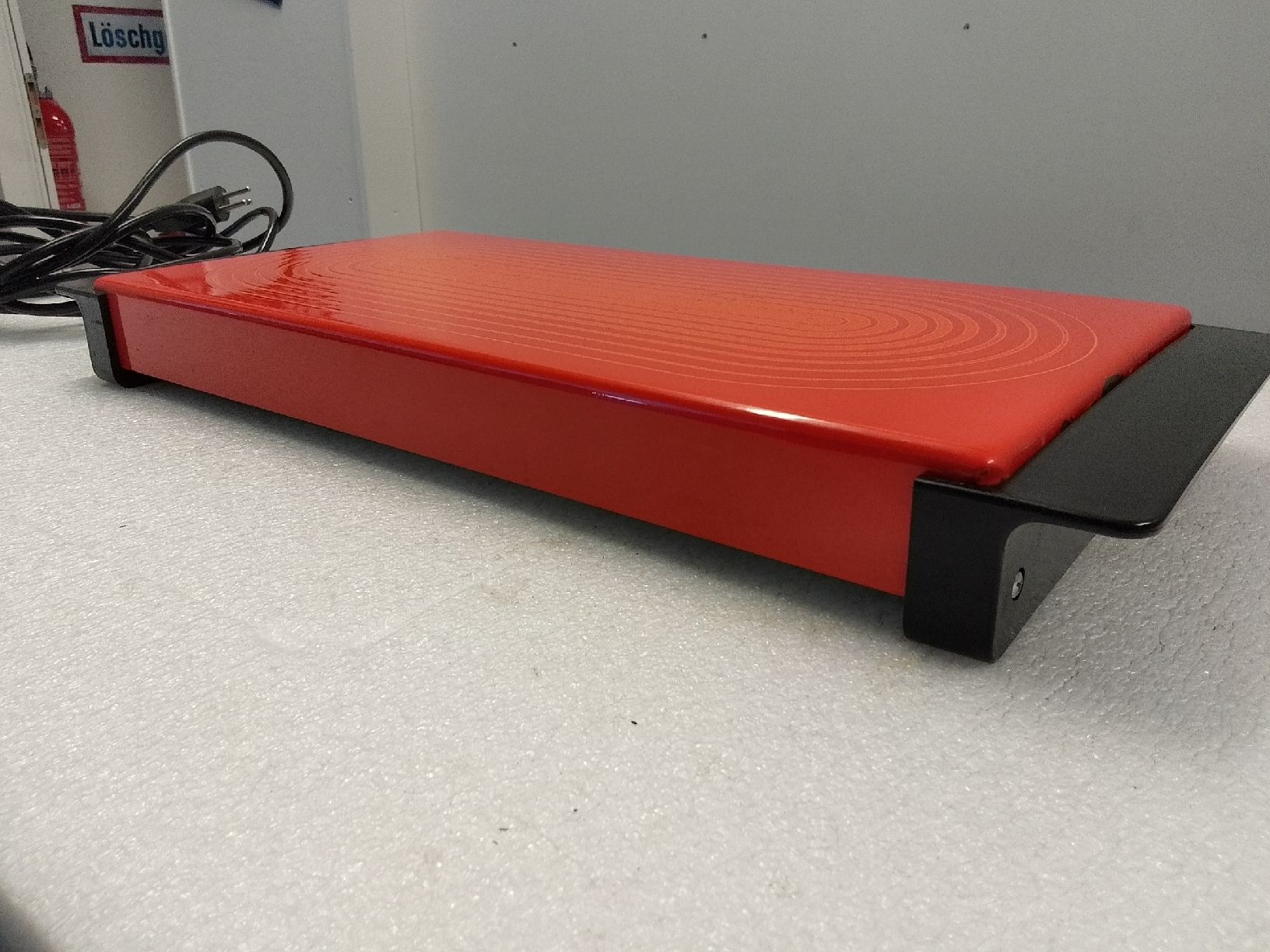 Servierplatten: Kuhn Rikon Warmhalteplatte Typ 3067, Orange – Gebraucht aus Trubschachen von Caddy8 2