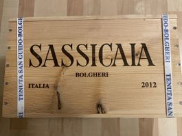 Sassicaia 2012 ,6 Flaschen Originalverpackt