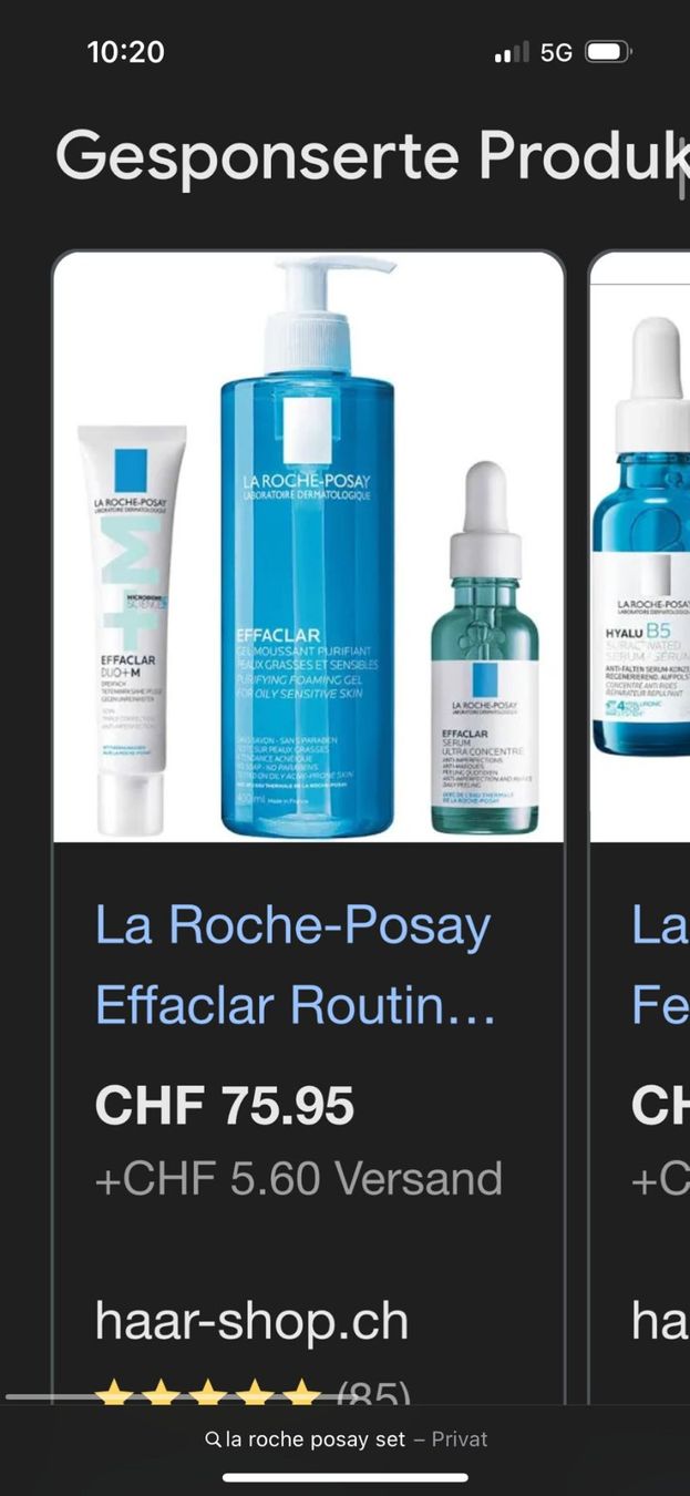 Cura del viso: Set La Roche-Posay – Usato da Duggingen venduto da osere 1