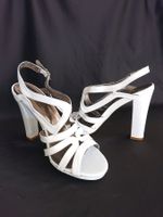 Riemchen-Sandalen - UTA RAASCH - 39 - Leder - weiss