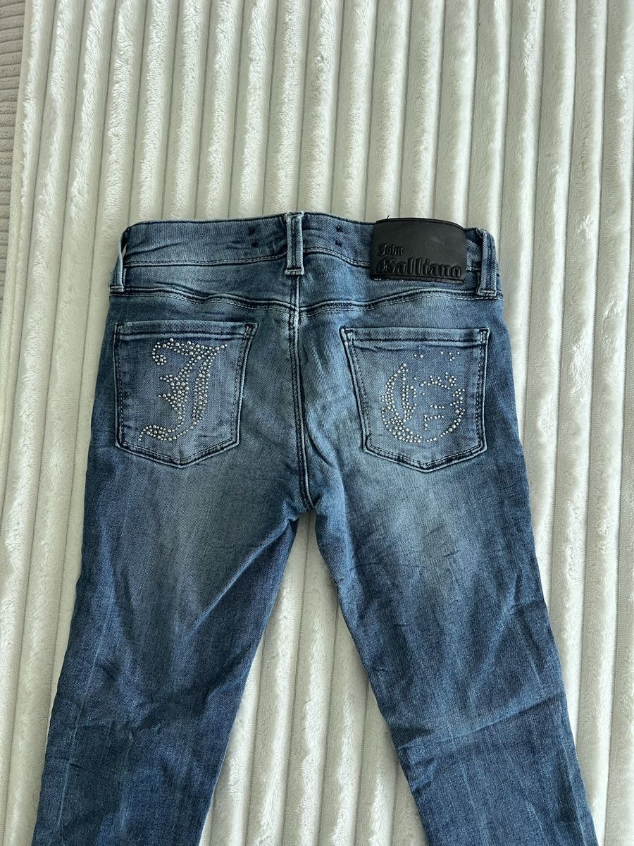 Pantaloni: JOHN GALLIANO DESIGNER JEANS GR 6 – Usato da Basel venduto da theo-g77 2