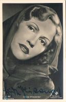 Hilde Weissner 1909-87 Autogramm signiert Vintage Foto 9x14c