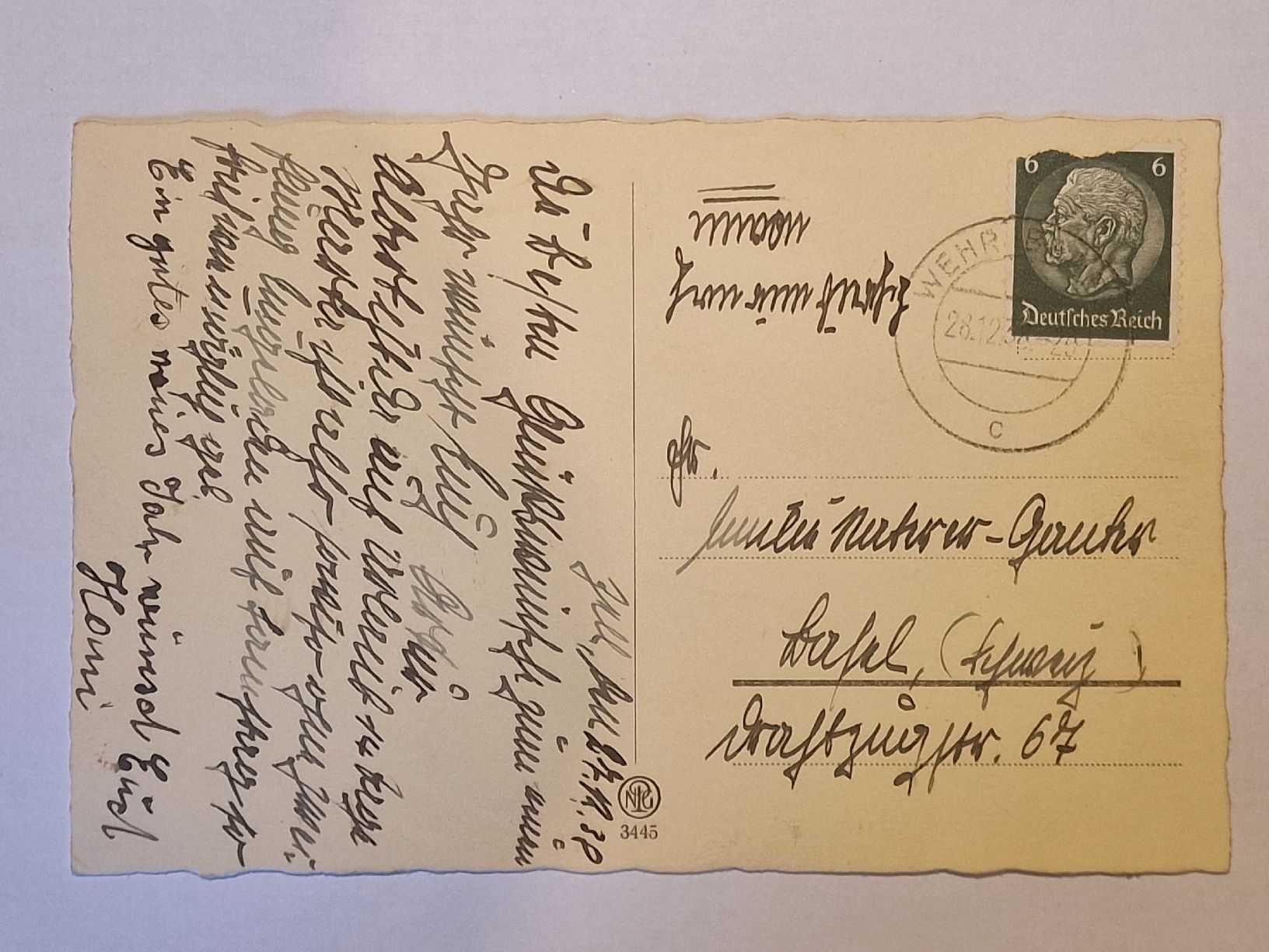 Cartoline postali: Glückwunschkarte – Usato da Rüegsauschachen venduto da Hbru 1