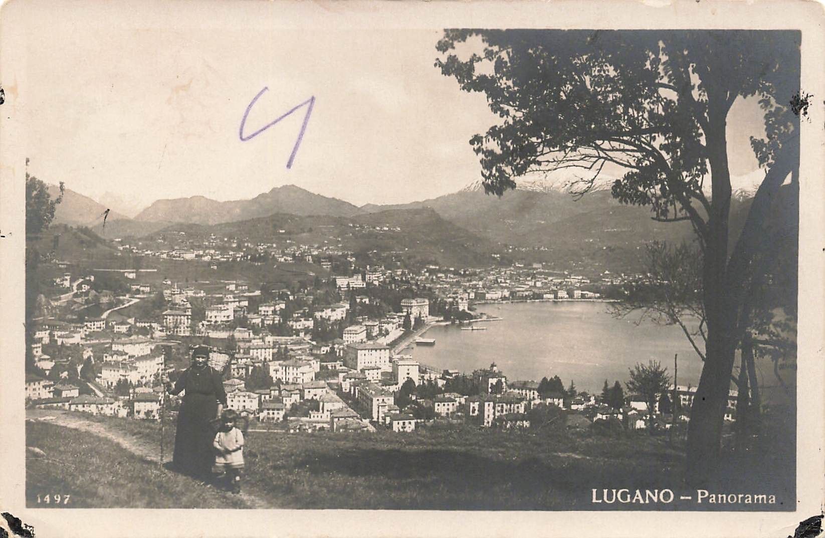 Cartes postales: Lugano animata – D'occasion à Biasca par Blenio71