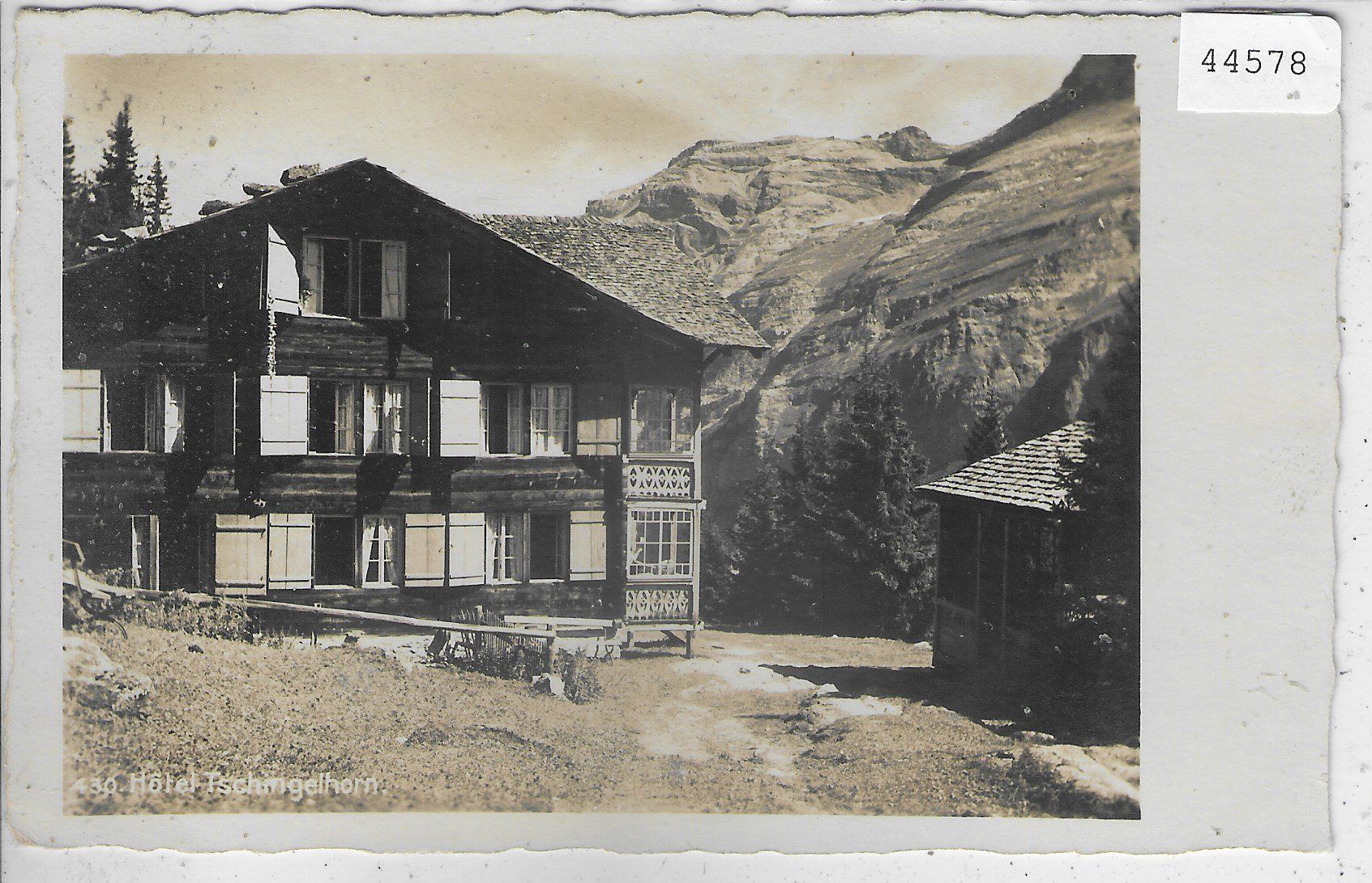 Cartoline postali: Hotel Tschingelhorn - Stechelberg – Usato da Ettingen venduto da Kartenplanet