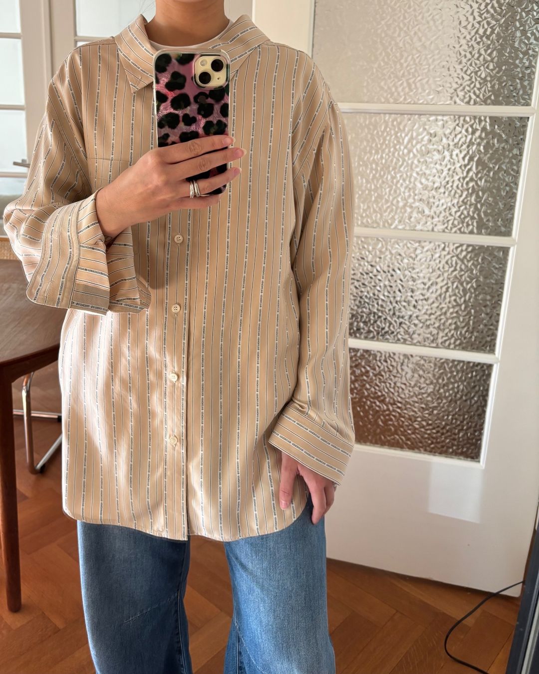 Balenciaga Camicette: Balenciaga Bluse Seide mit Logo – Usato da Basel venduto da Rose9917 2