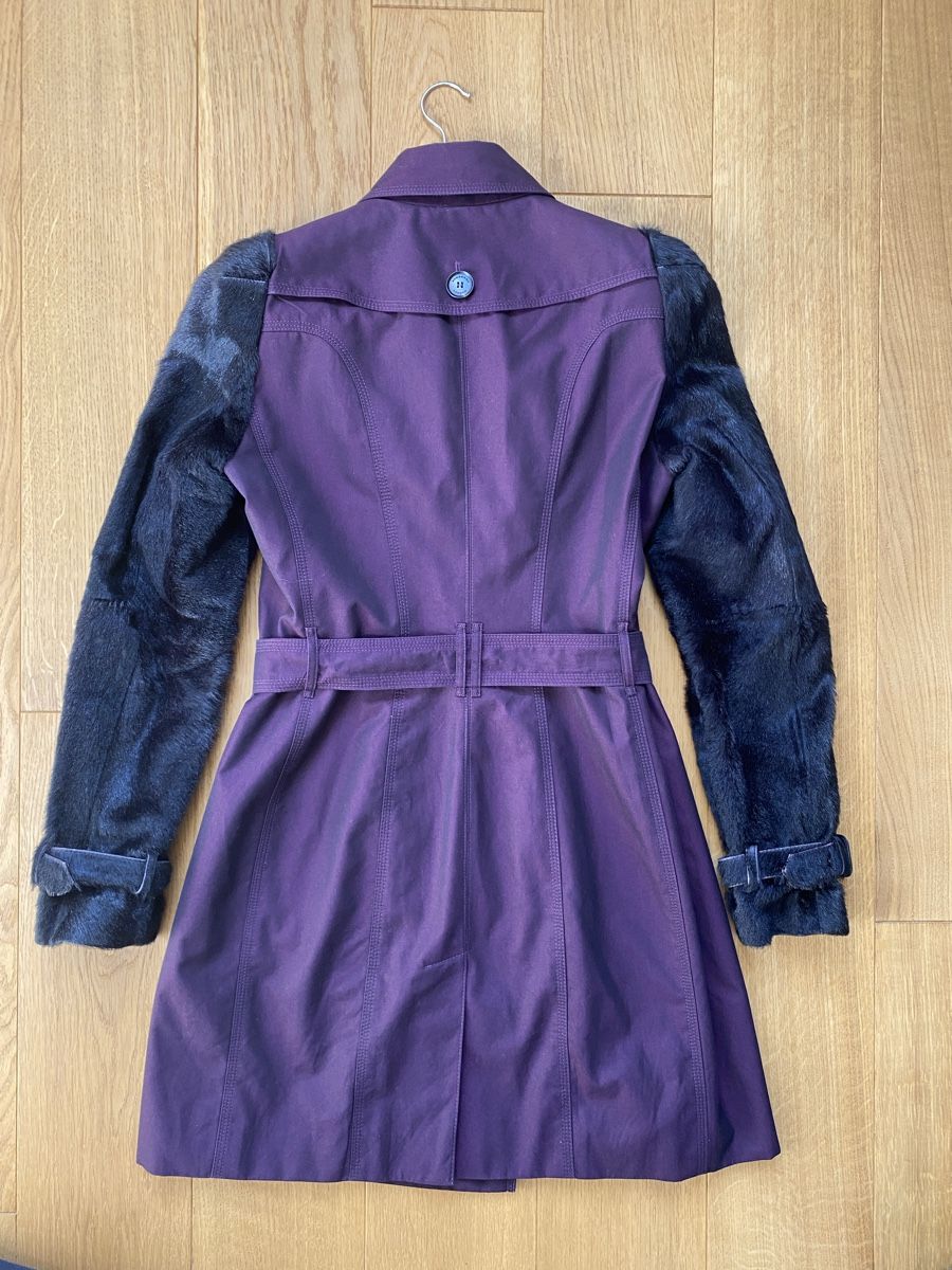 Burberry Cappotti: Trench BURBERRY in cotone e pelliccia – Usato da Monte Carasso venduto da chi_design 2