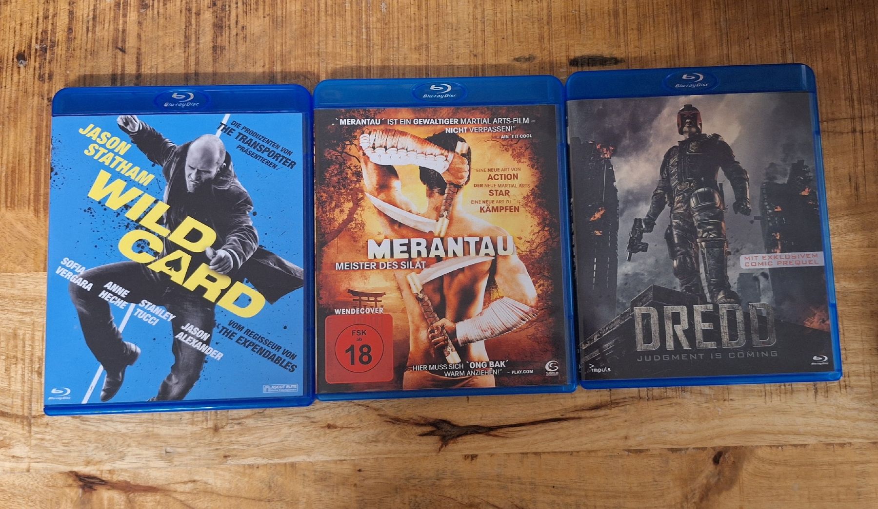 Alle DVDs: Blu-ray Filme 3Stk. – Gebraucht aus Gretzenbach von Chillkrot