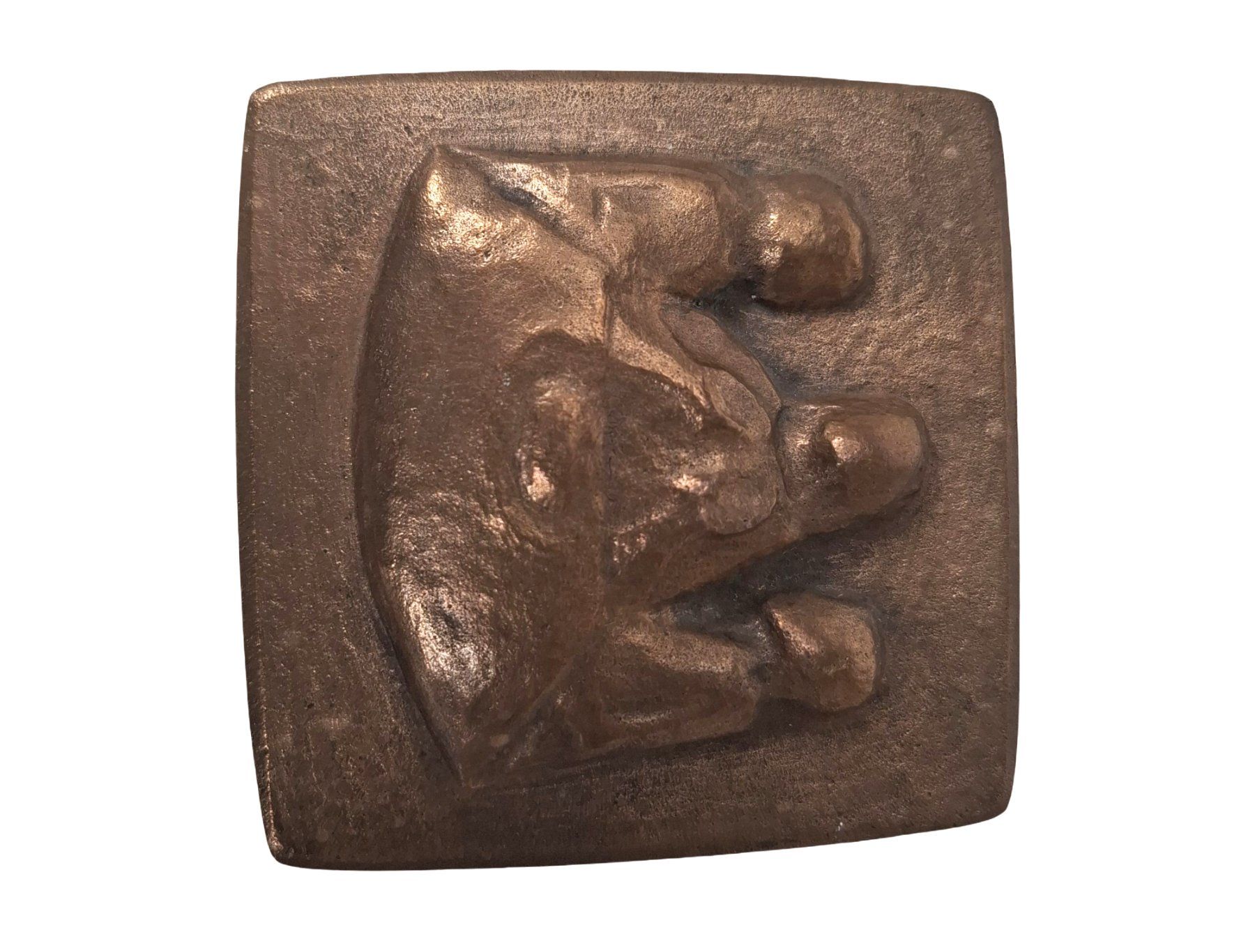 Posters & Illustrations: Bronzerelief – D'occasion à Wil SG par Restwert_Wil 1