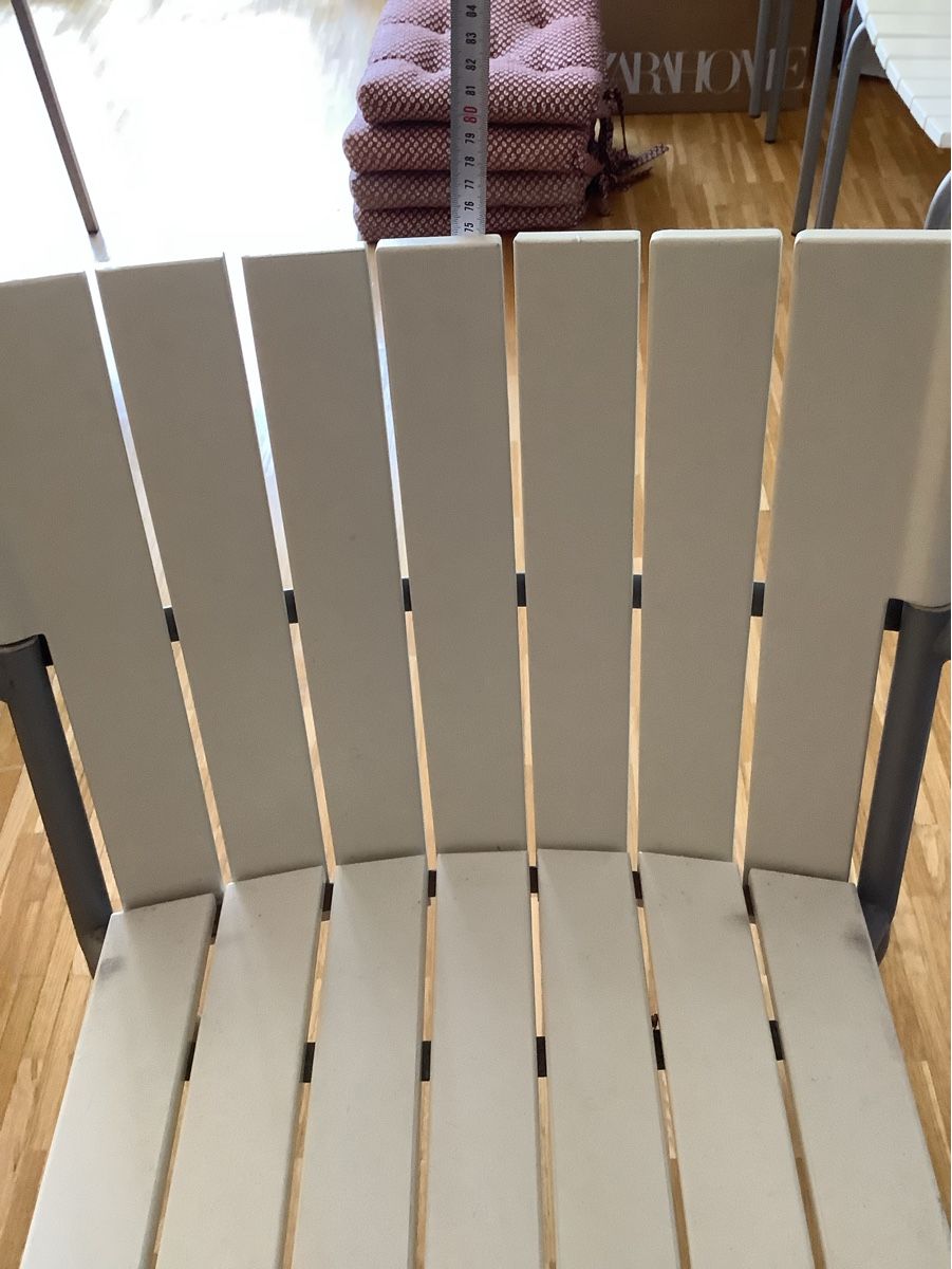 Chaises: 4 stapelbare Gartenstühle – D'occasion à Zürich par Ravnjes 4