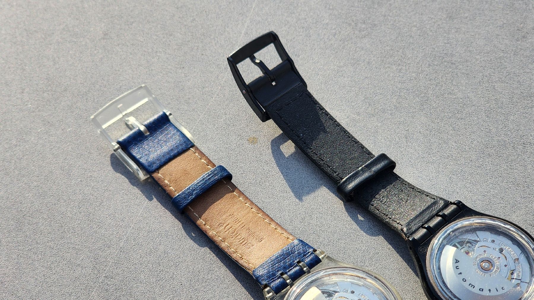 Swatch Orologi: Zwei Swatch Automatikuhren Lot – Usato da Horgen venduto da AJT 4