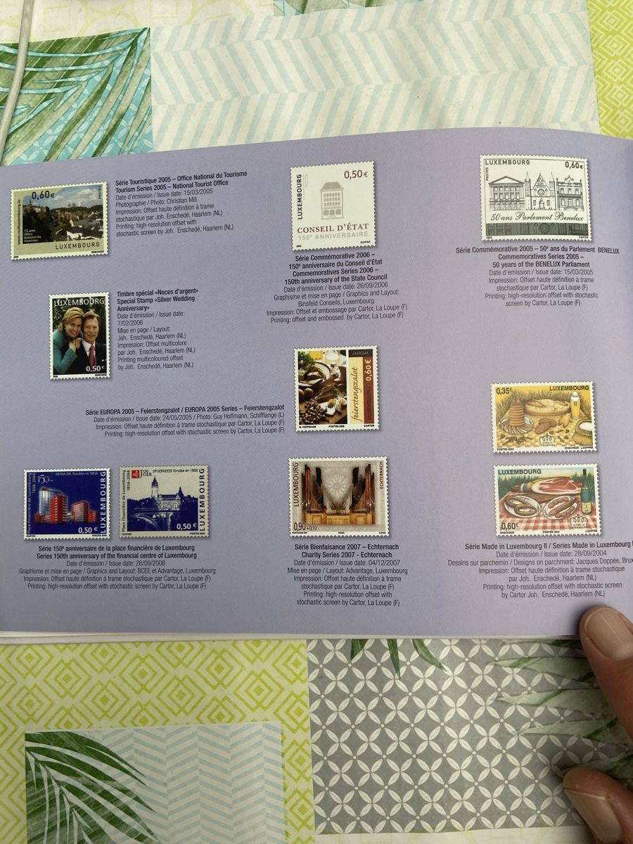 Alle Briefmarken: Collection timbres Luxembourg – Gebraucht aus Collex von RCXGJ 5