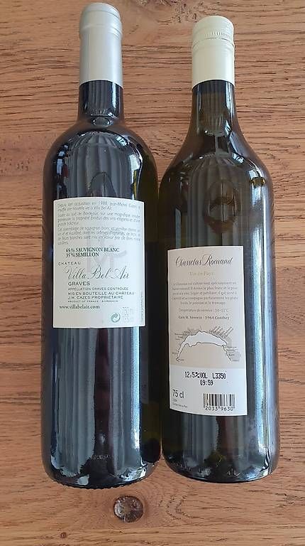Wein: 2 bouteilles de vin blanc Weisswein – Gebraucht aus Prêles von Syga 1