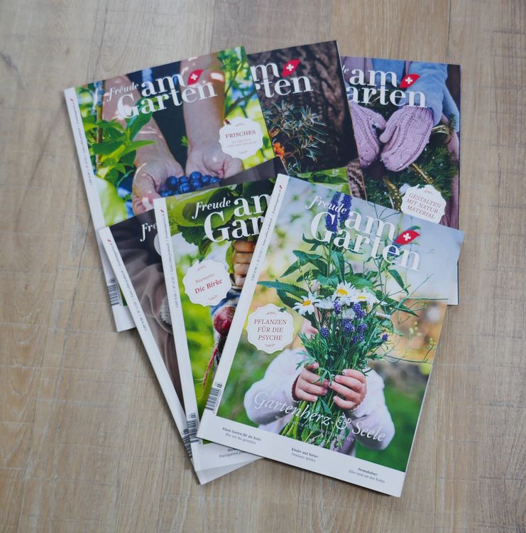6 Ausgaben der Zeitschrift Freude am Garten 2022/23 Kaufen auf Ricardo
