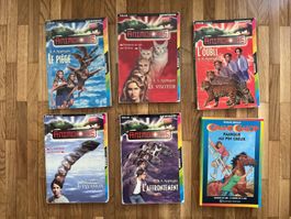 Lot 6 livres K. A. Applegate Folio Junior - Animorphs