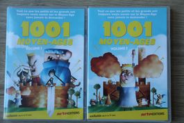 Lot de 2 DVDs   1001 MOYEN ÂGES  Vol 1 et Vol 2