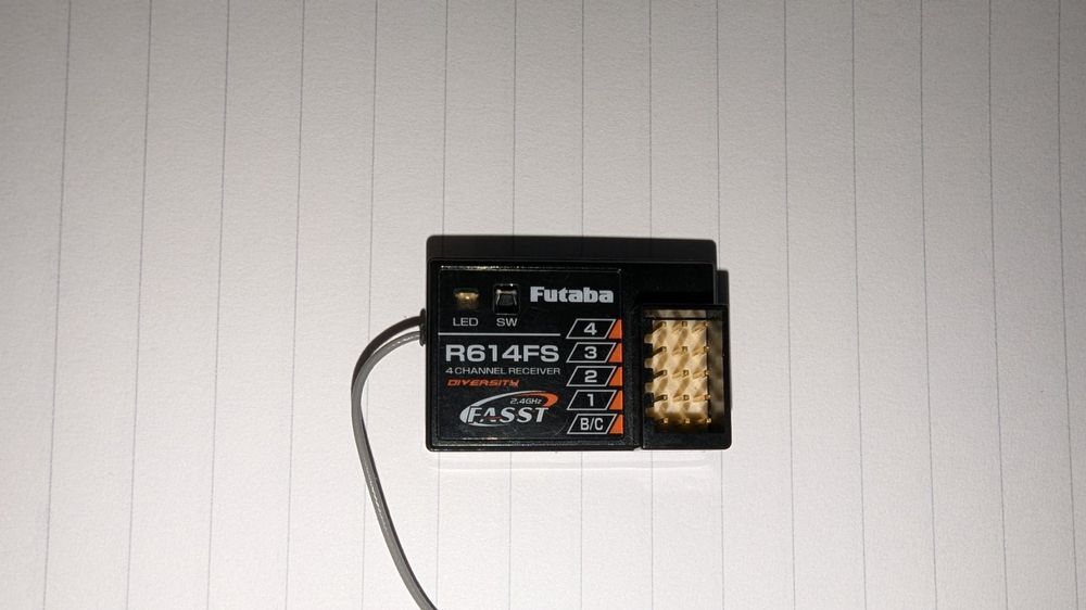 Futaba Empfänger R614FS 4 Kanal Receiver FASST (Gebraucht) in ...